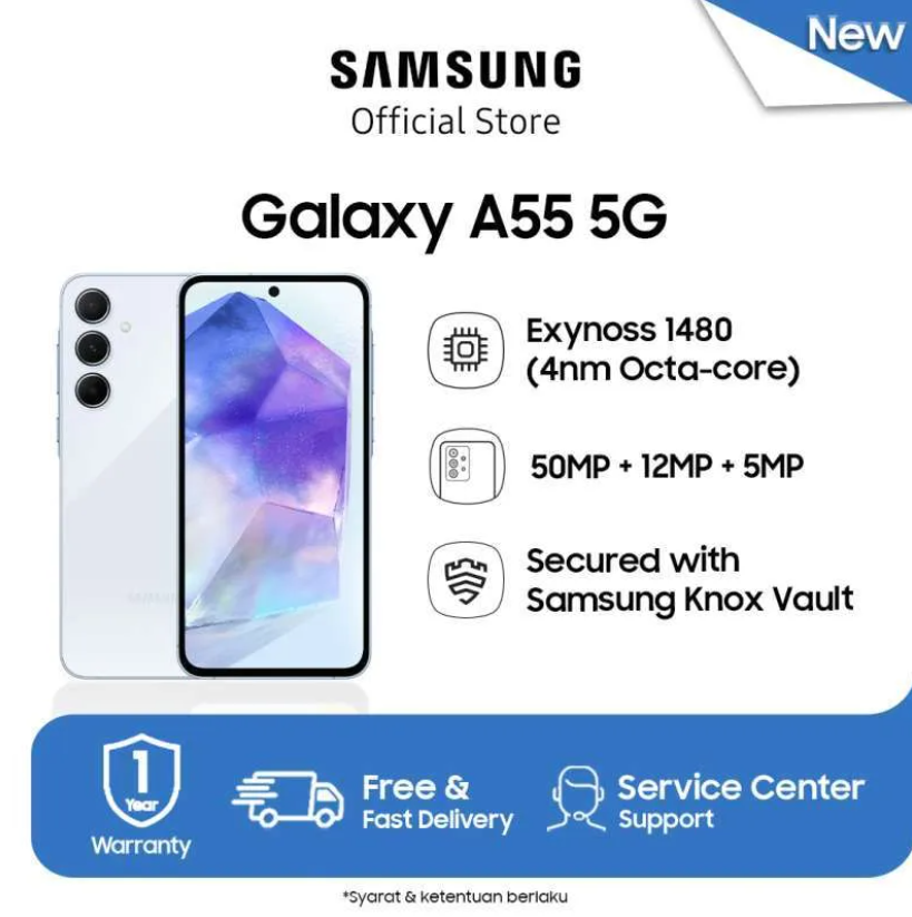 SAMSUNG GALAXY A55 5G 8GB | 256GB 